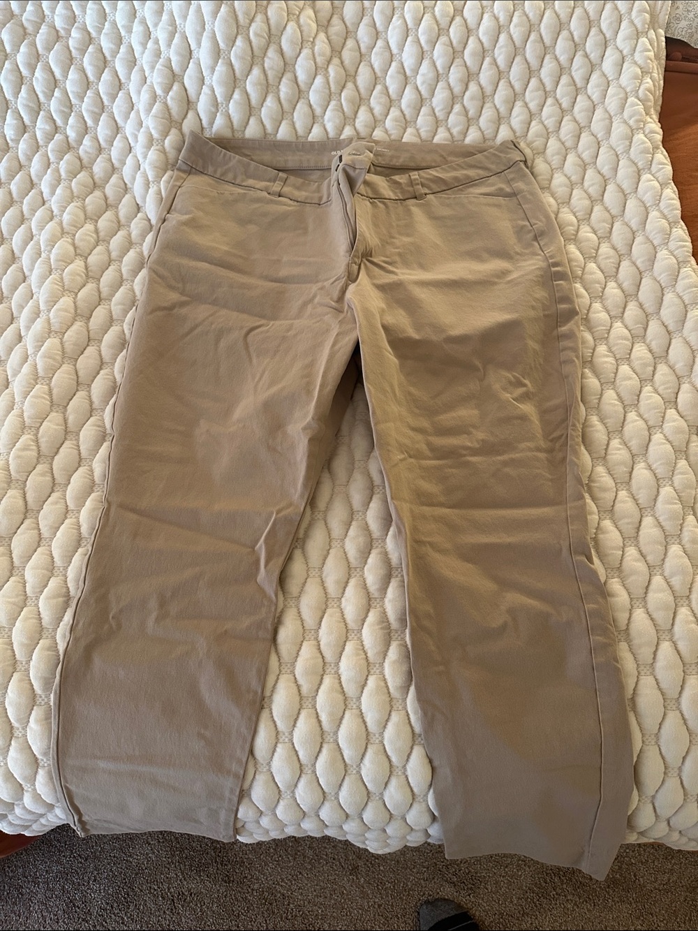 Khaki Old Navy Work Pants